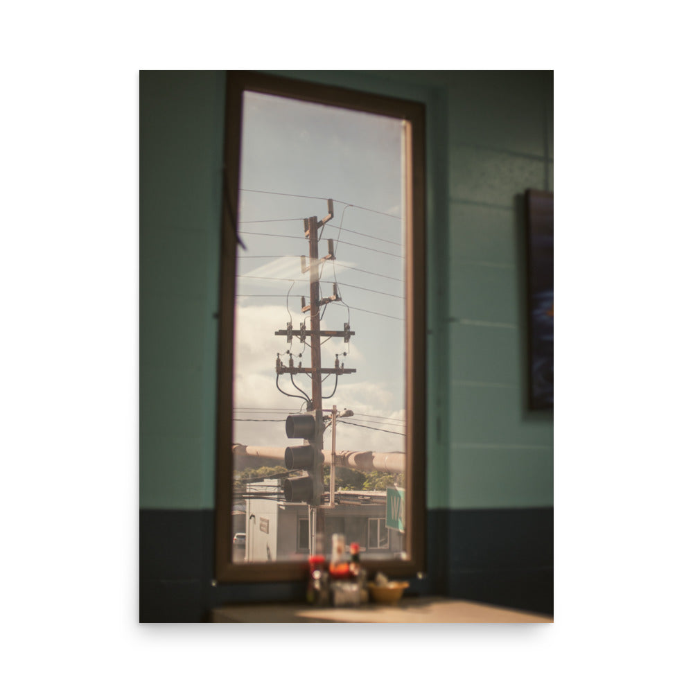 Restaurant Window | Maui, Hawaii
